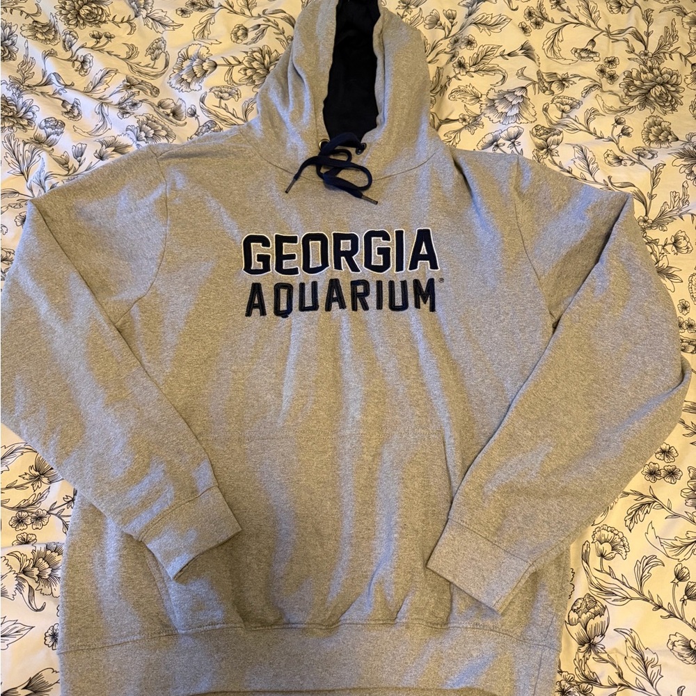 Gray Georgia Aquarium Hoodie